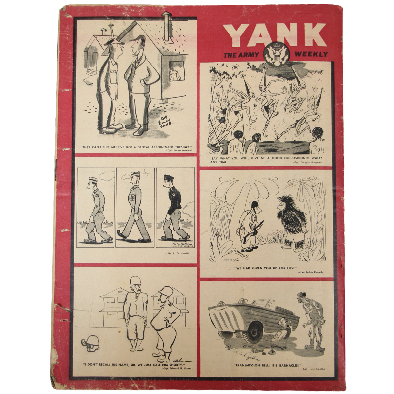Magazine YANK, British Edition, 9 janvier 1944