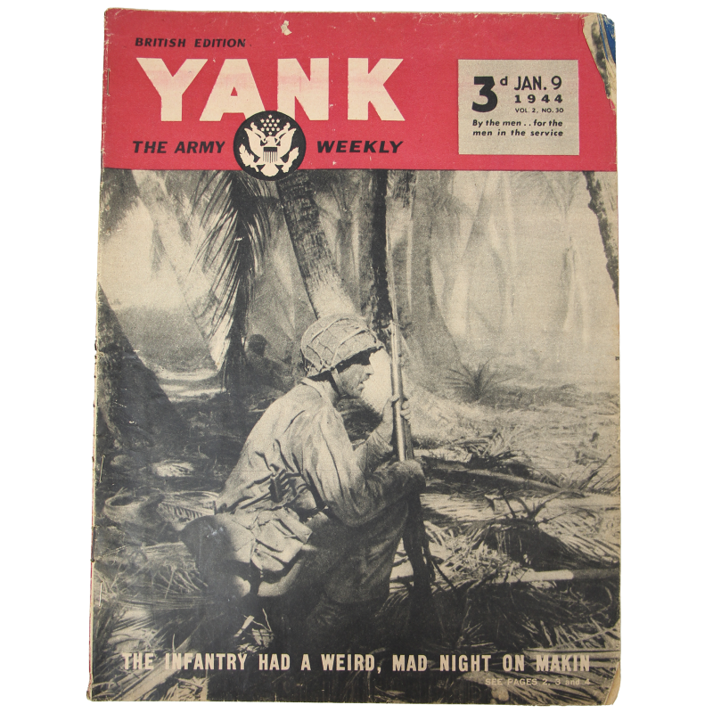 Magazine YANK, British Edition, 9 janvier 1944