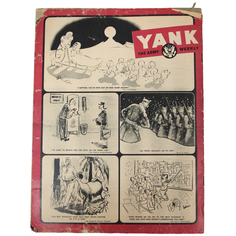 Magazine YANK, British Edition, 16 janvier 1944