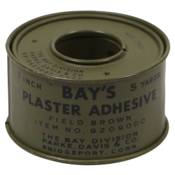 Rouleau de sparadrap médical, BAY'S, 1 inch x 5 yards, item No. 9209000