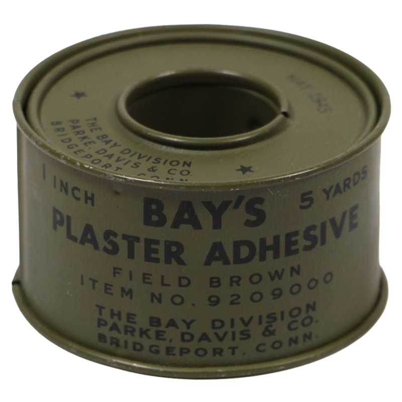 Rouleau de sparadrap médical, BAY'S, 1 inch x 5 yards, item No. 9209000
