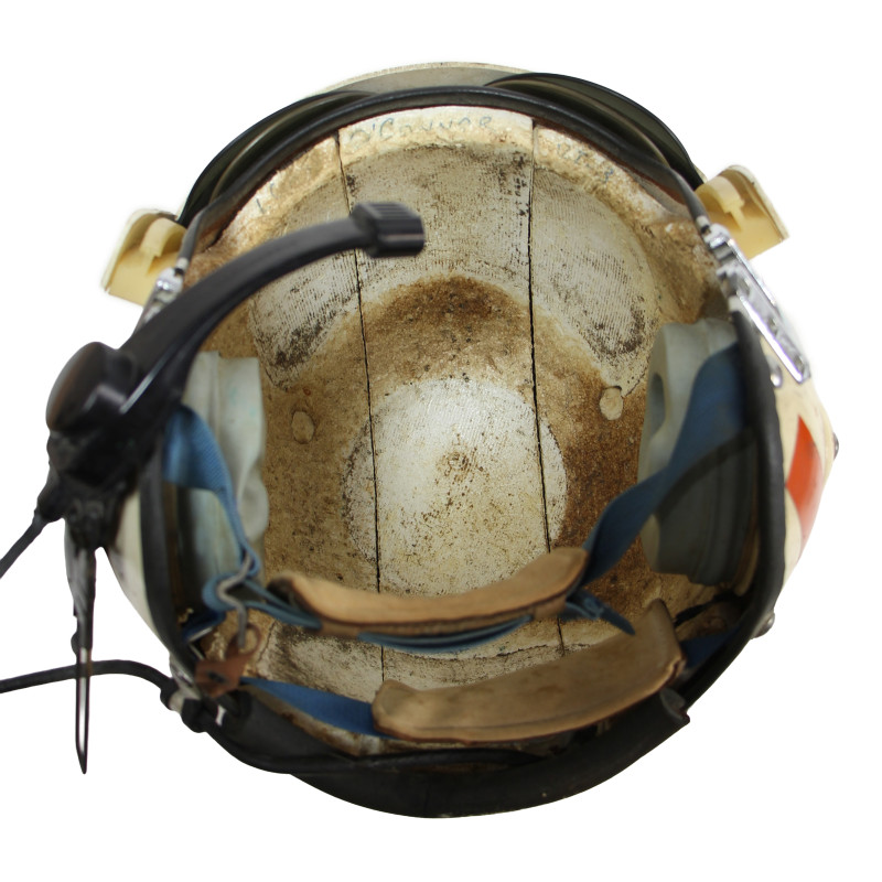 Casque de vol SPH-3, LCDR Michael O'Connor, Jr., pilote d'hélicoptère d'attaque (HAL-3), Viêt-Nam