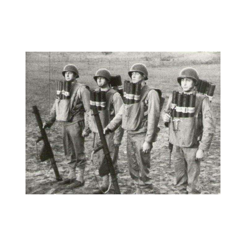 Chasuble porte-munitions M2, US Army, mortier & bazooka