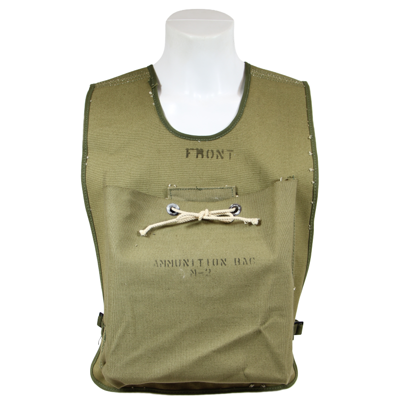 Chasuble porte-munitions M2, US Army, mortier & bazooka
