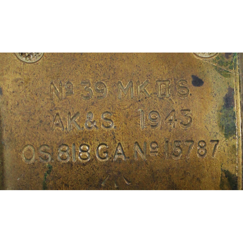 Optique de char britannique, No. 39, Mk II S, A.K. & S. 1943, 6-Pounder