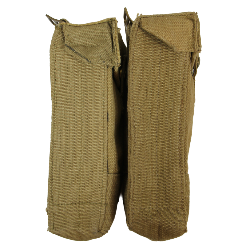 Paire de cartouchières britanniques, Pouches, Mk III, M.W. & S. Ltd. — H.H.C. & Co. Ltd. 1942 /I\
