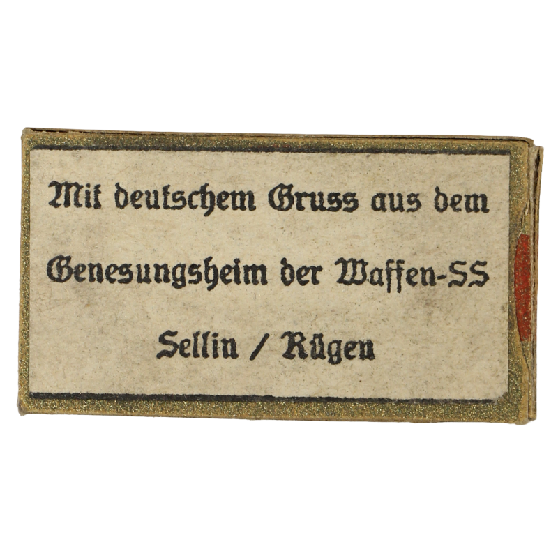 Paquet de lames de rasoir allemandes, ERWIL-GOLD, Waffen-ᛋᛋ, intact