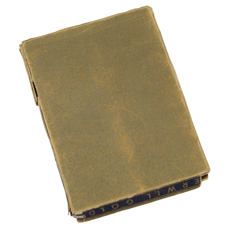 Paquet de lames de rasoir allemandes, ERWIL-GOLD, Waffen-ᛋᛋ, intact