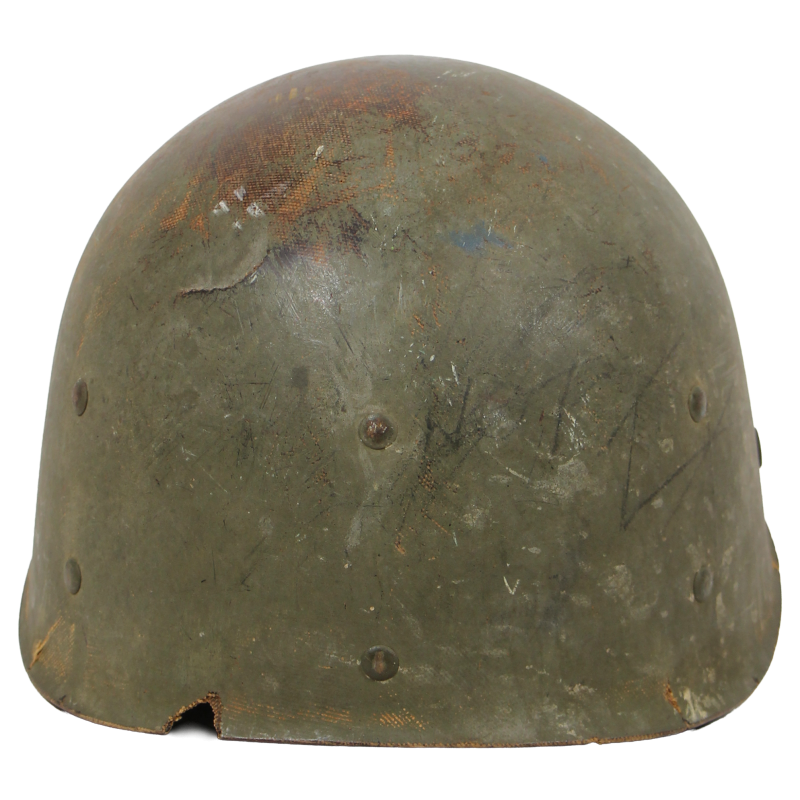 Helmet, M1, Fixed Loops, 1st Infantry Division, Firestone Liner, Normandy