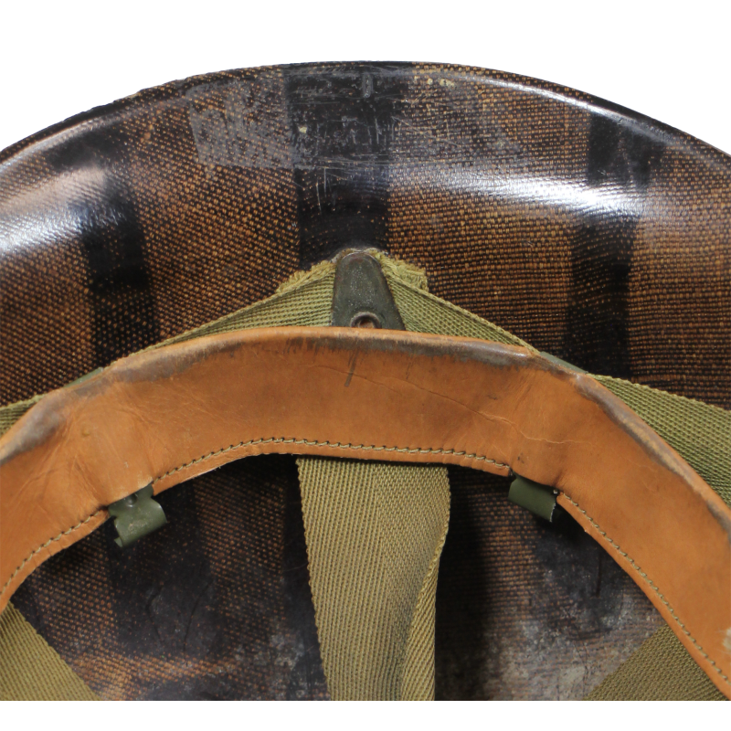 Helmet, M1, Fixed Loops, 1st Infantry Division, Firestone Liner, Normandy