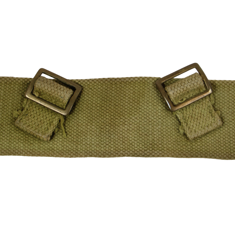 Belt, Web, 1937 Pattern, British, M.E. Co. 1943 /I\, Blancoed