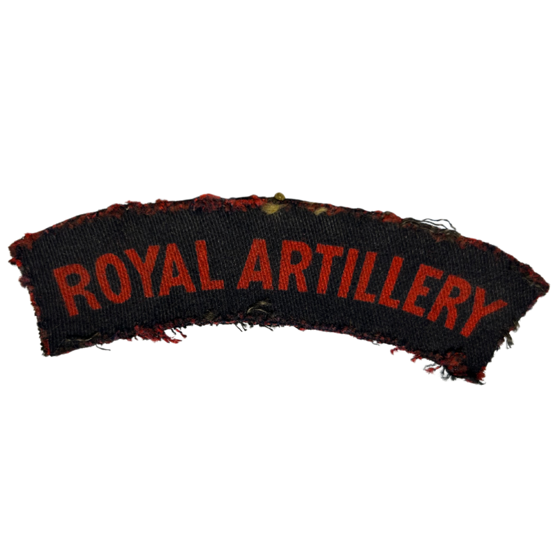 Title, Royal Artillery, imprimé