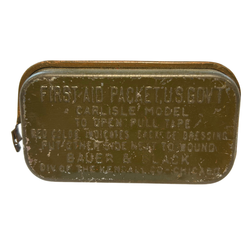 Pochette à pansement M-1924, British-Made, avec pansement Carlisle