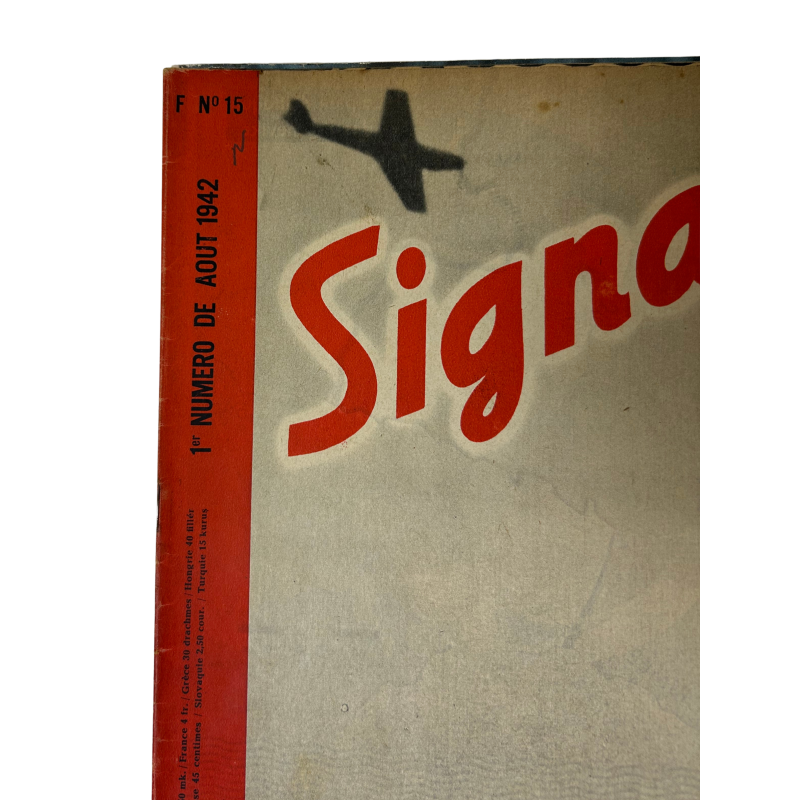 Magazine, Signal, numéro 15, aout 1942, édition française