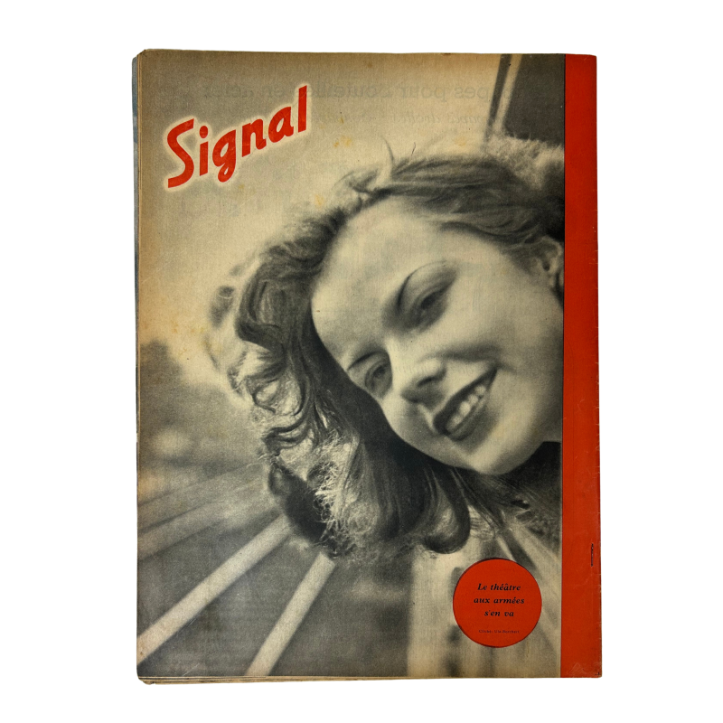 Magazine, Signal, numéro 15, aout 1942, édition française