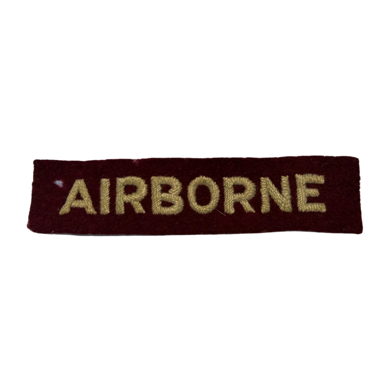 Insigne d'épaule, British Airborne, brodé