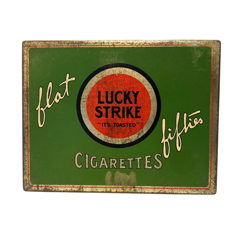 Boîte de cigarettes, LUCKY STRIKE, Flat Fifties