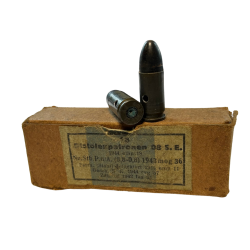 Boîte de cartouches allemandes, 9 mm, 1944