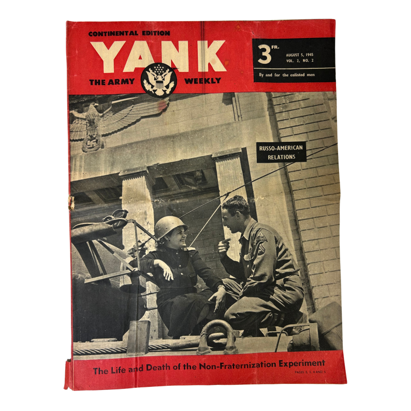 Magazine, YANK, Continental Edition, August 5, 1945