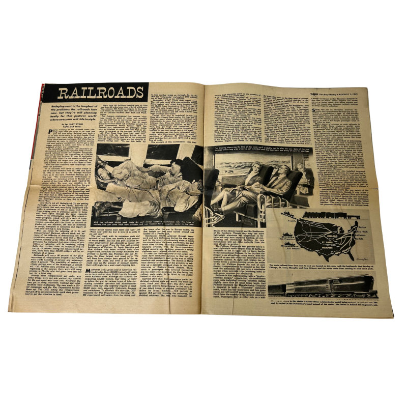 Magazine, YANK, Continental Edition, August 5, 1945