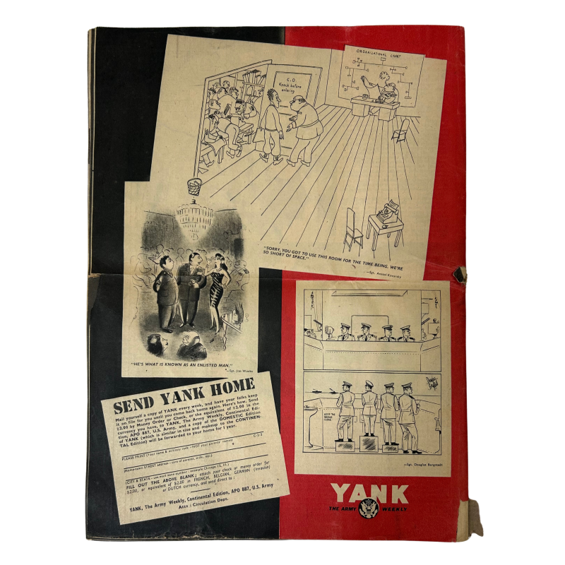 Magazine YANK, Continental Edition, 5 août 1945