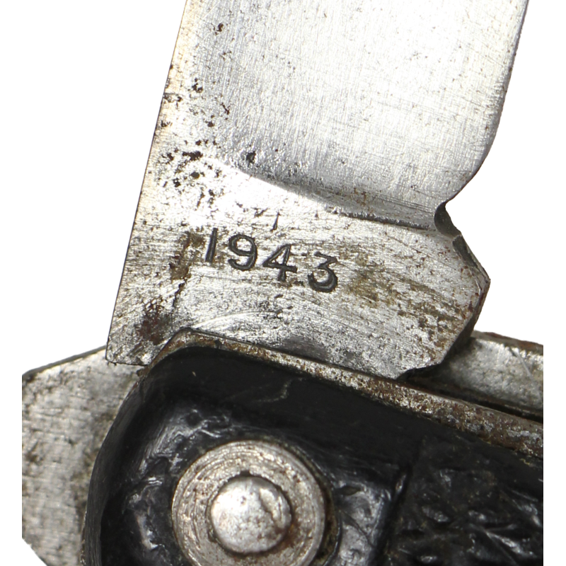 Couteau de poche multifonction, britannique, JOHNSON WESTERN WORKS 1943