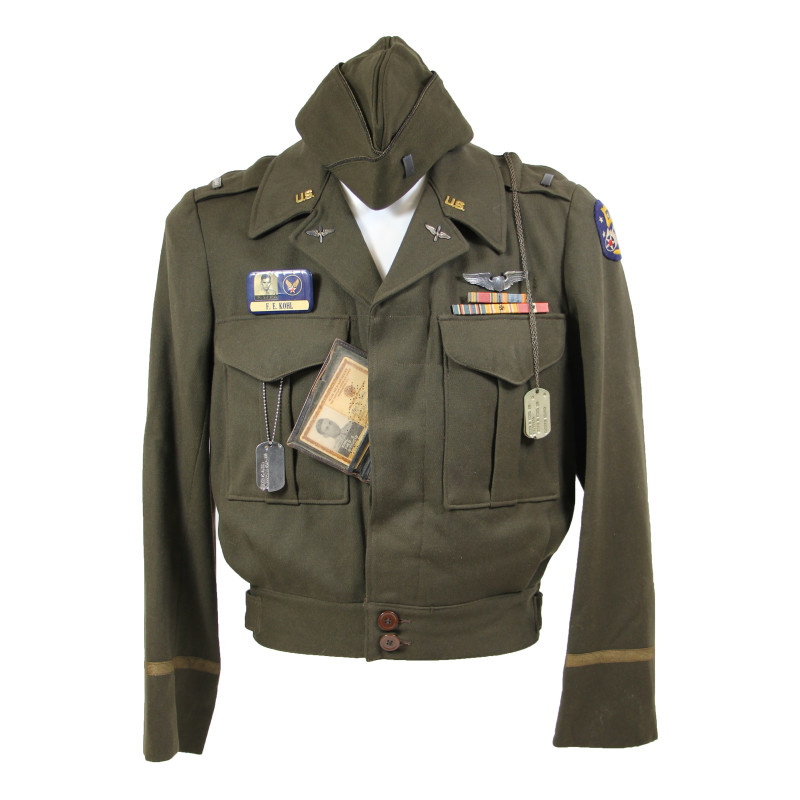 Grouping, 1st Lt. Fred Kohl, pilote de P-61 Black Widow, 421st Night Fighter Squadron, 5th Air Force, USAAF, PTO