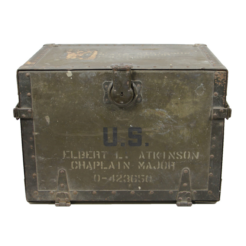 Desk, Field, Maj. Elbert Atkinson, Chaplain, 8th Air Force & First Allied Airborne Army, ETO