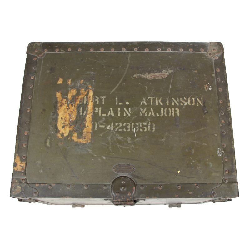 Bureau de campagne, Maj. Elbert Atkinson, Chaplain, 8th Air Force & First Allied Airborne Army, ETO