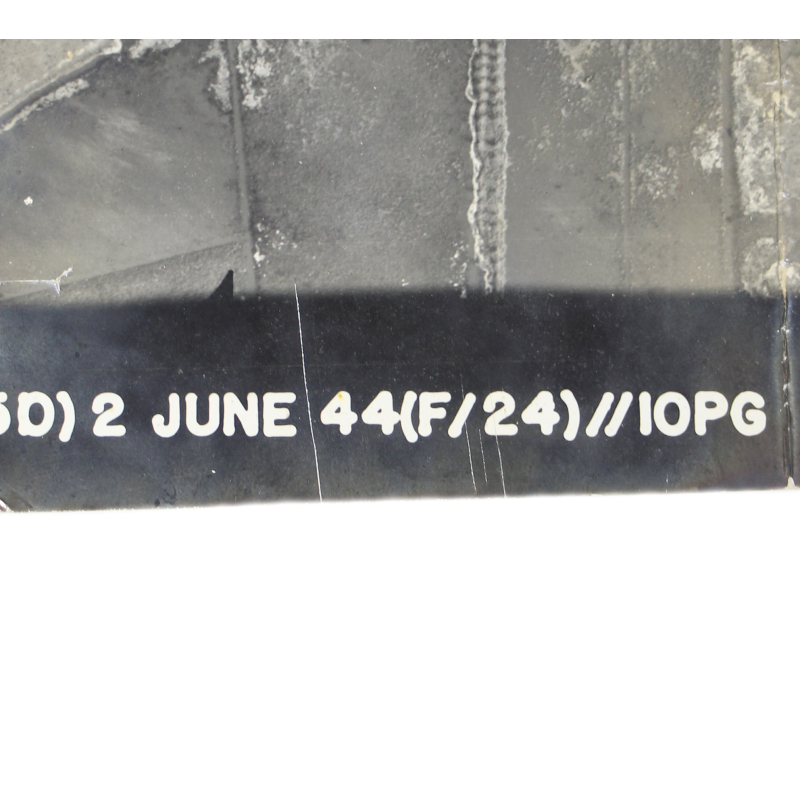 Photographie, reconnaissance aérienne, 2 juin 1944, 82nd AB, Picauville, Normandie