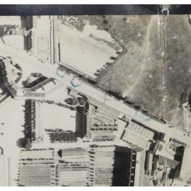 Photographie, reconnaissance aérienne, 2 juin 1944, 82nd AB, Picauville, Normandie