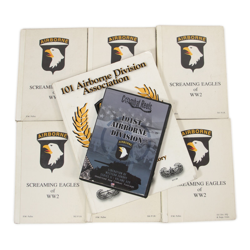 Rosters, 101st Airborne Division, liste d'effectifs, annuaire et DVD