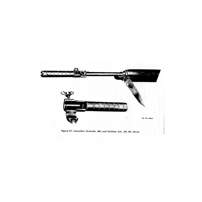 Launcher, Grenade, M8, U.S. CABINET BED Co., USM1 Carbine