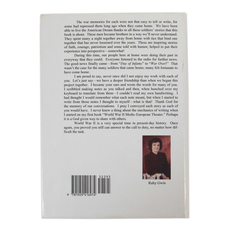 Book, The 250th Field Artillery Men Remember World War II