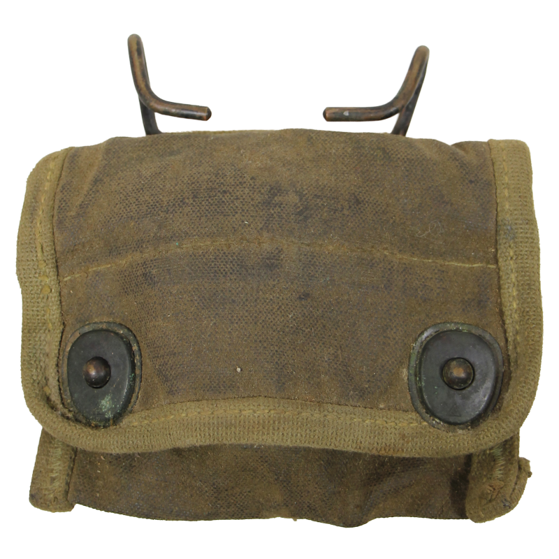 Compass, Marching, W.& L.E. GURLEY, with Canvas Pouch, Impregnated, Named