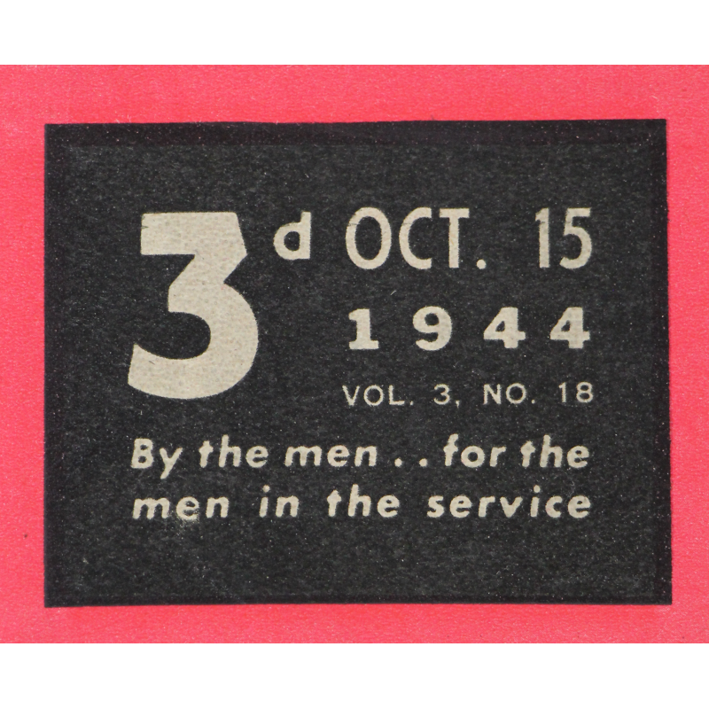 Magazine, YANK, British Edition, October 15, 1944