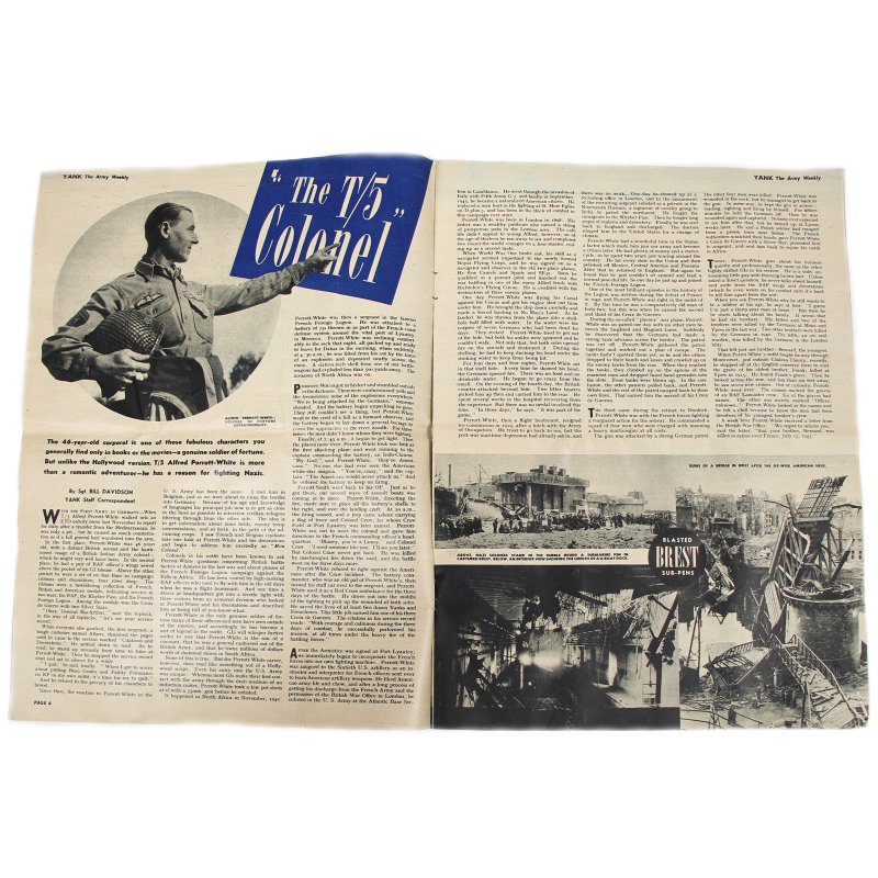 Magazine YANK, British Edition, 15 octobre 1944