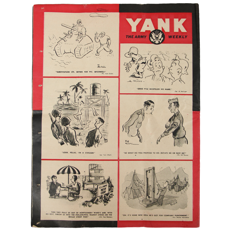 Magazine YANK, British Edition, 15 octobre 1944