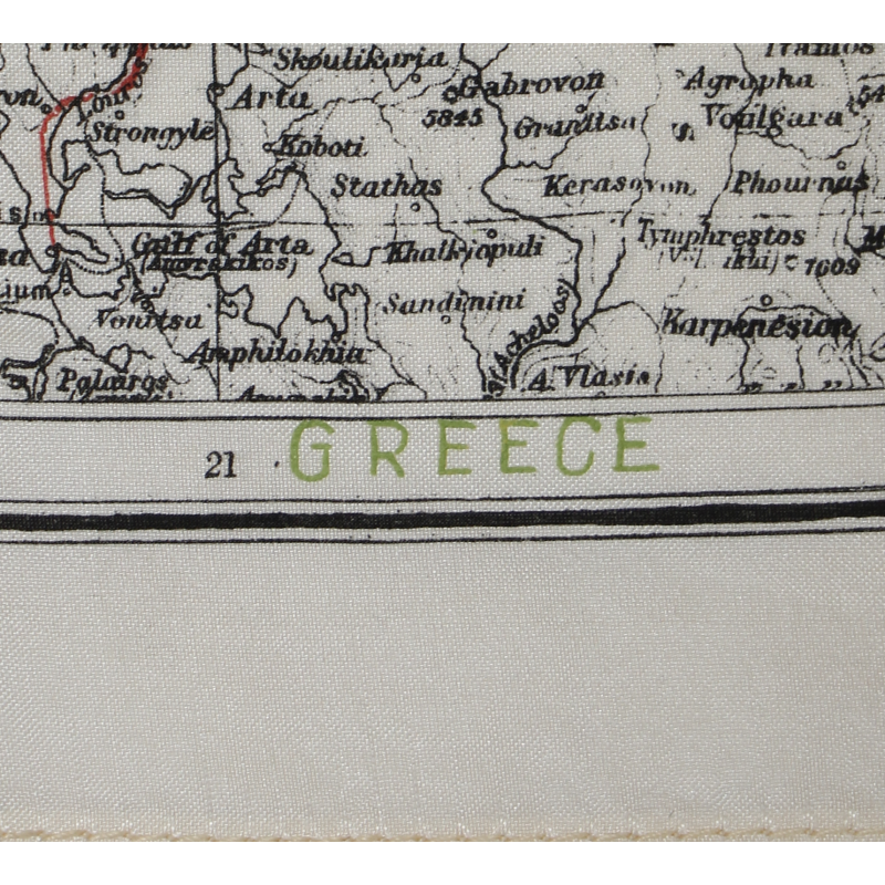 Map, Escape, Silk, MI 9, Balkans, 1940