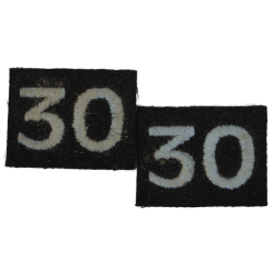 Insignia, Pair, 30 Assault Unit, British