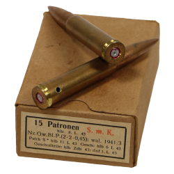 Box, Ammunition, Mauser 98k, 1943, Normandy