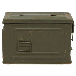 Boîte à munitions, calibre .30, mitrailleuse Browning, S.F. Ltd., British-Made