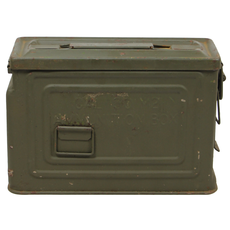Boîte à munitions, calibre .30, mitrailleuse Browning, S.F. Ltd., British-Made