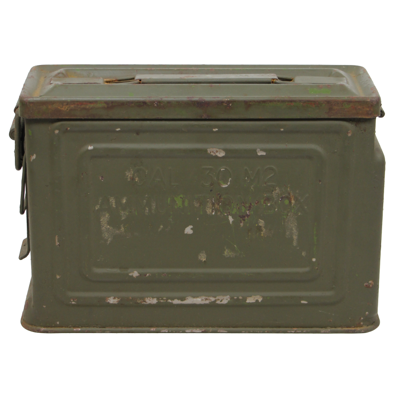 Boîte à munitions, calibre .30, mitrailleuse Browning, S.F. Ltd., British-Made