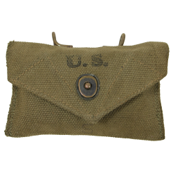 Pochette à pansement M-1942, INDEPENDENT AWNINGS 1945, avec pansement Carlisle