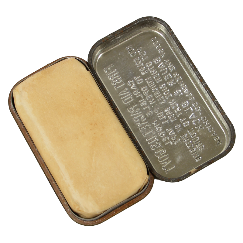 Pochette à pansement M-1942, INDEPENDENT AWNINGS 1945, avec pansement Carlisle