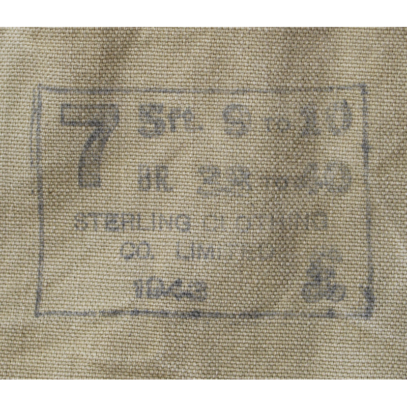 Capote en laine canadienne, troupe, taille 7, 1943