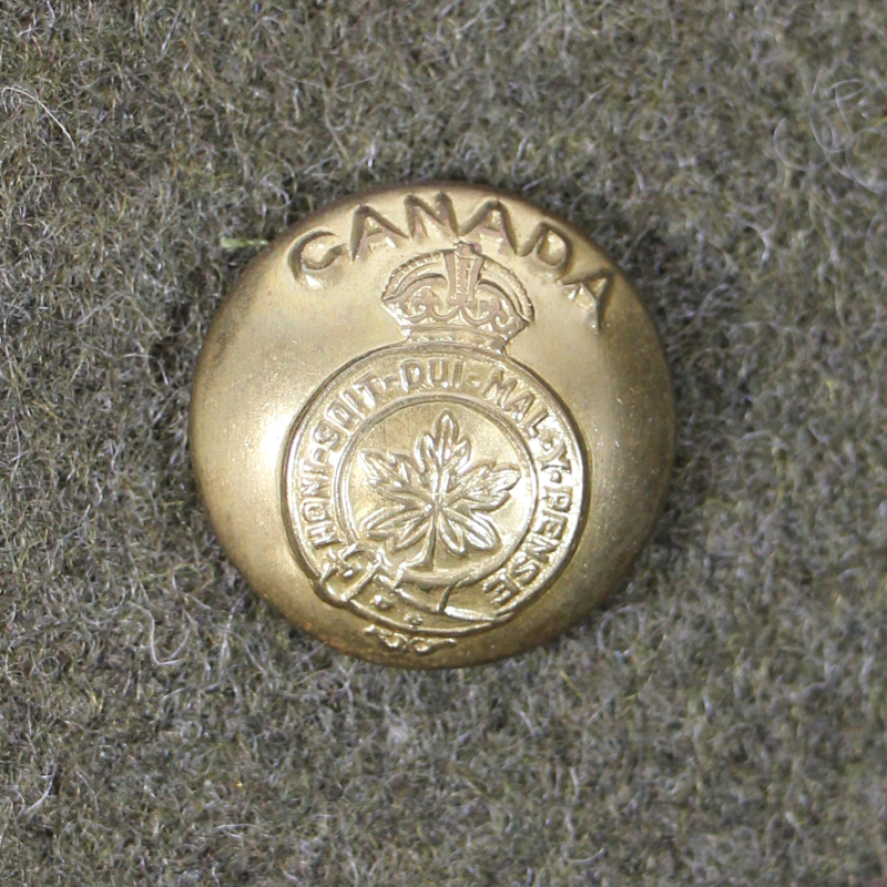 Overcoat, Wool, Other Ranks, Canadian, Size 7, 1943