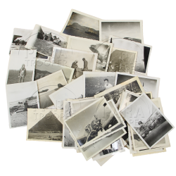 Lot of 40 Photographs, US Army, Medical Air Evacuation, North Africa, circa 1943-1944
