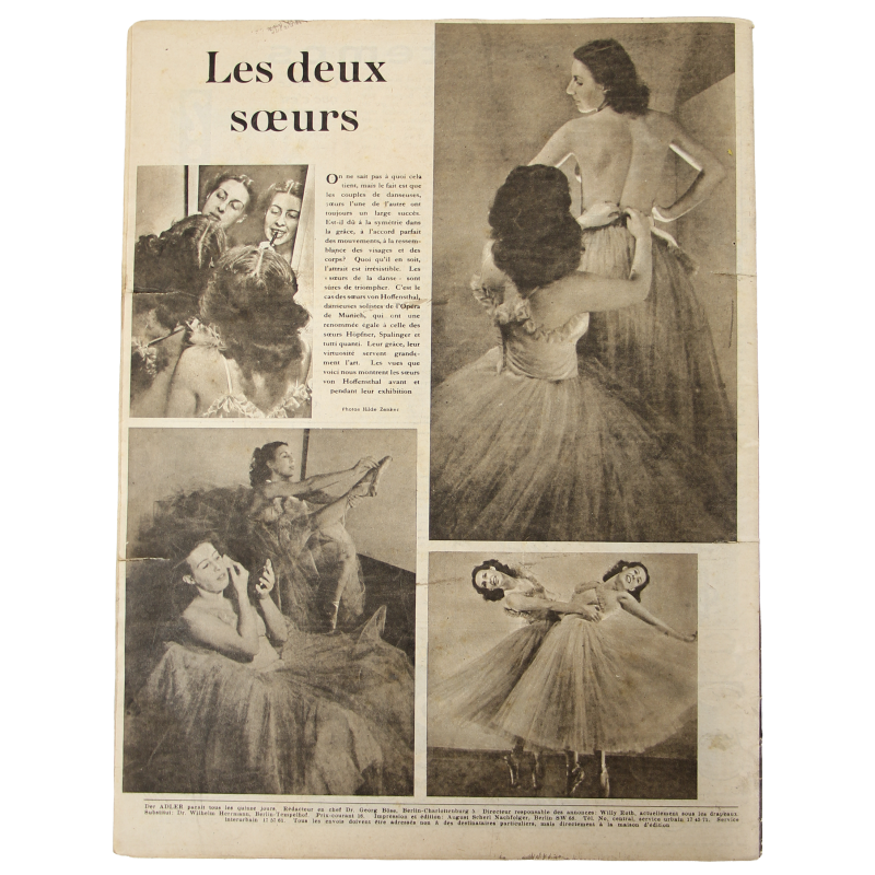 Magazine, Der Adler, 14 décembre 1943, édition française